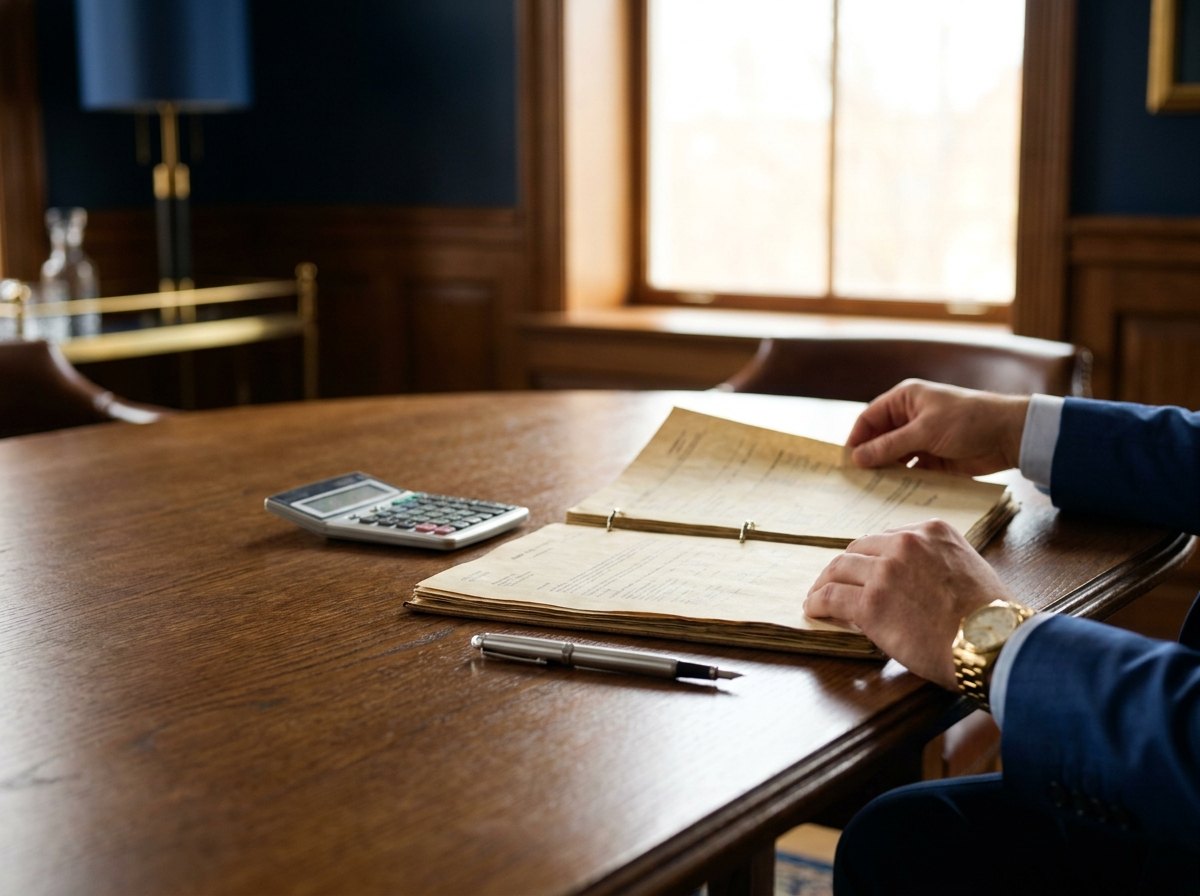 Vergelijking van twee polissen op een bureau
